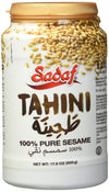Sadaf Sesame Tahini Paste - 100% Pure Sesame Paste from ground sesame seeds - Tahini paste for Hummus, Baba Ghanoush and Dressin