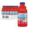 HAWAIIAN PUNCH Fruit Juicy Red Fruit Juice Drink, 32 Fl Oz Bottle Pack of 12, Caffeine-free, Gluten-free, Excellent Source of Vitamin C