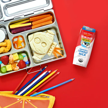 Horizon Organic Shelf-Stable 1% Lowfat Milk Boxes, Plain, 8 Fl Oz, 18 Pack