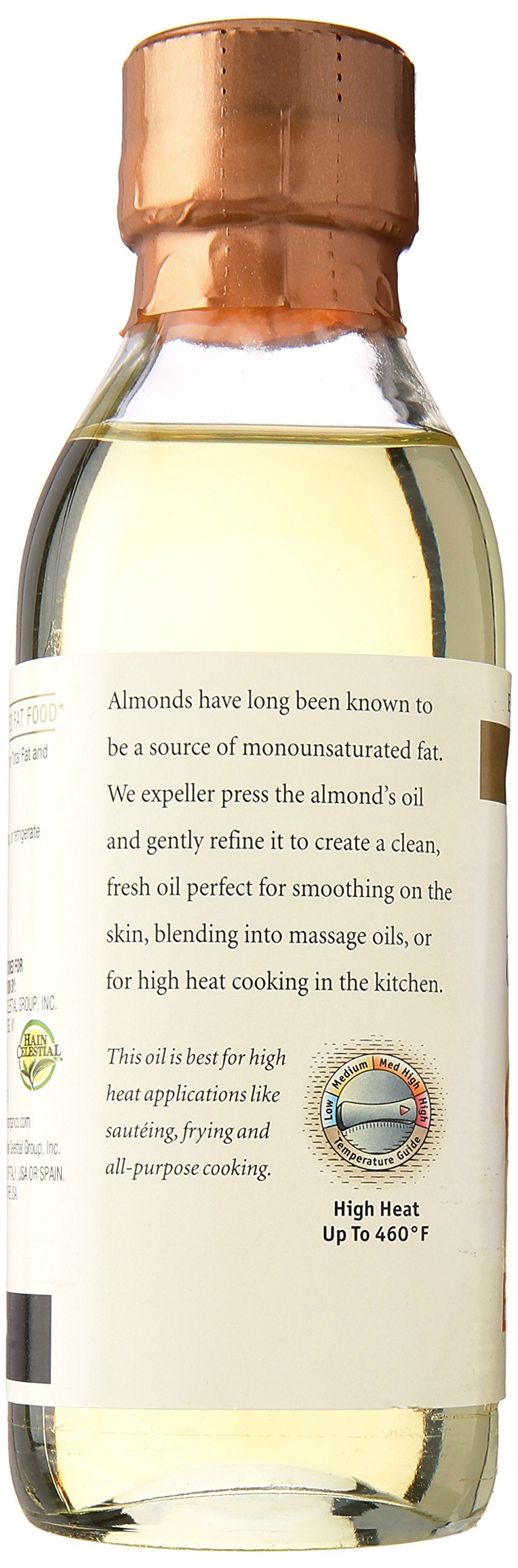 Spectspirit-inspired flavor Almond Oil, Refined, Natural, 8 Fl Oz, HCS-080
