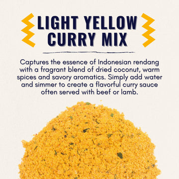 Shawhan Farms Rendang Curry Dry Sauce Mix - Non-GMO, Dairy Free, 4.5 Ounce Jar