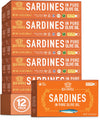 Sea Castle Sardines in Pure Olive Oil, 4.4oz (12 Pack)