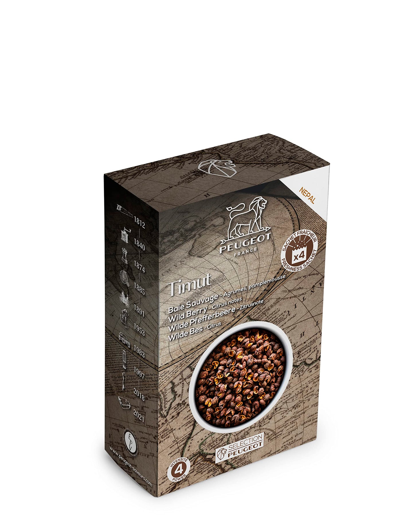 4 x 10g Sachets of Nepalese Wild Pepper