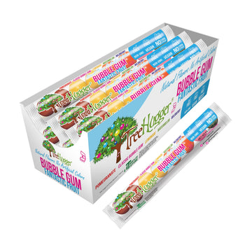 Tree Hugger All Natural Bubble Gum, Fantastic Fruit, 1.6 Ounce (Pack Of 12)
