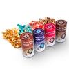 Gourmet Popcorn Topping Variety Pack - Wabash Valley Farms 4 Pack Of Popcorn Flavoring Glaze, Popcorn Seasoning For Caramel Popcorn, Sweet Popcorn Toppings, Sweet Alternative To Popcorn Salt Seasoning