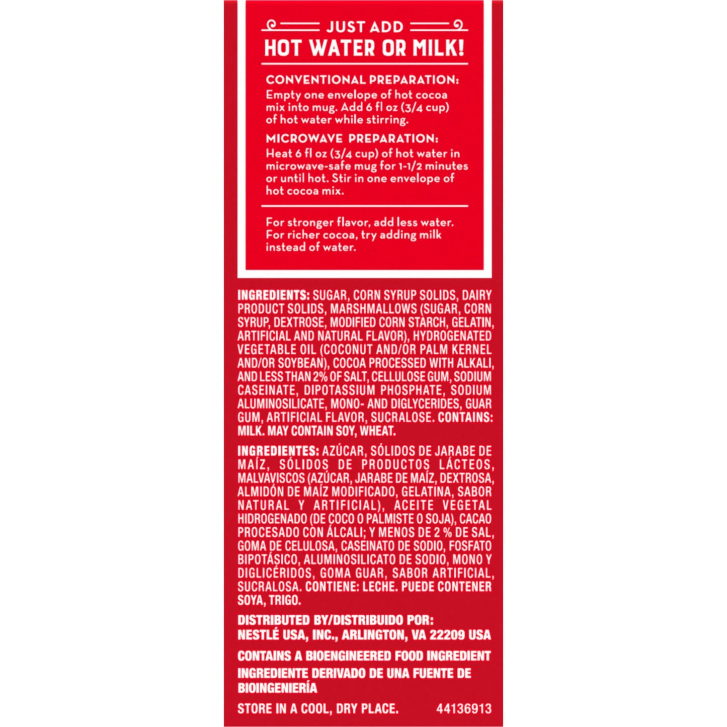 Nestle Hot Cocoa Mini Marshmallow, 4.26 Oz