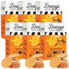 Deweys Bakery Triple Ginger Moravian Style Cookie Thins, Bakery Fresh with Real Simple Ingredients, Low Calorie Snack, No Artifi