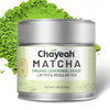 CHAYEAH, Jade Select Matcha for Lattes & Regular Tea, Organic Ceremonial Grade Matcha Green Tea Powder, First Harvest (1.06 oz T