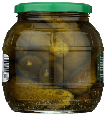 Kuhne Barrel Pickles, Garlic, 35.9 Oz.