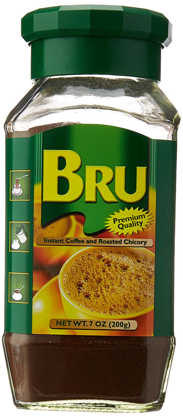 Bru Instant Coffee And Roasted Chicory, 7 Oz (Package May Vary)