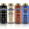 Ghirardelli Chocolate Sauce Variety Pack | 16 Oz Bottles (Pack Of 4) | Classic Chocolate Rich Caramel Creamy White Chocolate And Sea Salt Caramel Dessert Toppings