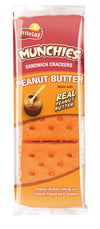 Munchies Peanut Butter on Cheese Crackers, 1.42 Ounce (Pack of 24)