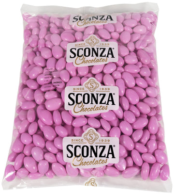 Pink Jordan Almonds | 5LB Bag | Party Candy Covered Almond | Special Occasion Favors | Nuts With Sweet Hard Candy Coating - Bulk