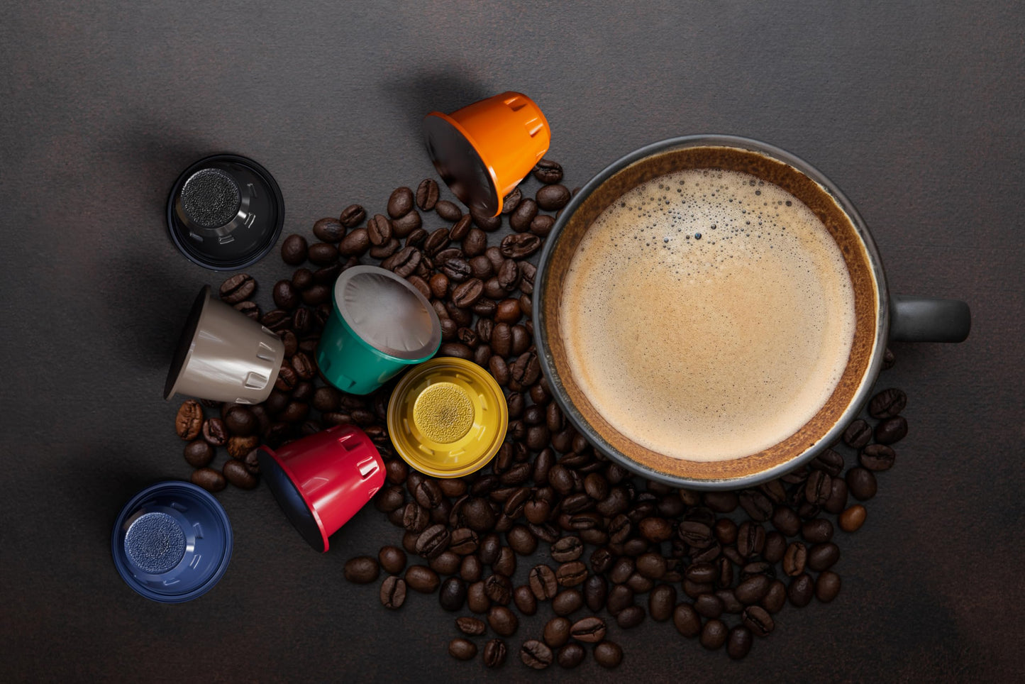 Brewklyn Coffee For Nespresso Original Machine 100 Pods Certified Genuine Espresso Italian Blend Pods Compatible With Nespresso