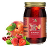 Green Jay Gourmet TRAFFIC Jam - All-Natural Raspberry Jam with Peaches, Red Raspberries, Cherries & Cranberries - Vegan, Gluten-