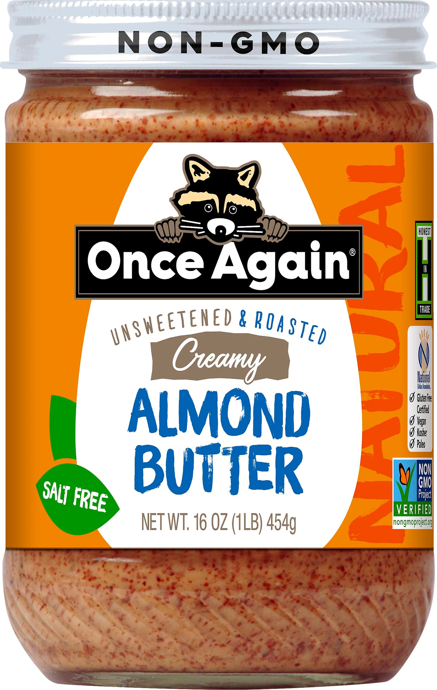 Once Again Almond Butter Smooth, 16 oz
