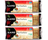 KA-ME Sesame Rice Crackers 3.5 oz, Authentic Asian Ingredients, Certified Gluten-Free, No Artificial Flavors/Colors, Non GMO - (