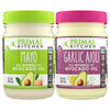 Primal Kitchen Mayo Made With Avocado Oil And Cage-Free Eggs, Variety Two Pack, Original & Garlic Aioli, 12 Ounces, Pack Of 2