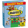 Motts Fruit Flavored Snacks, Animals Assorted Fruit, Gluten Free, Halloween Candy Alternative, 40 ct