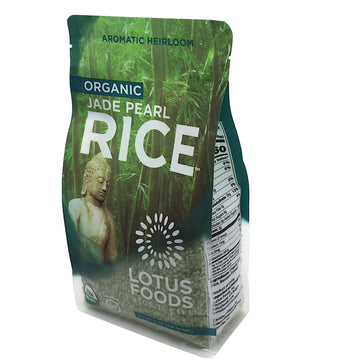 Lotus Foods Organic Jade Pearl Rice, 15 Ounce (Packaging May Vary)
