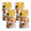Sunshine Nut Co. Whole Roasted Lightly Salted Cashews, Sprinkling Of Salt Flavor, 4 Pack, 7 Oz. Each, Gluten Free, Peanut Free And Vegan Individual Snack Packs For Kids And Adults, Gmo Free