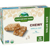 Cascadian Farm Organic Vanilla Chip Chewy Granola Bars, Value Size, 10 Bars, 12.3 Oz.