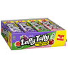 Laffy Taffy Stretchy & Tangy Variety Candy Box, Grape, Watermelon, And Cherry Flavors, 1.5 Ounce Bars (Pack Of 24)