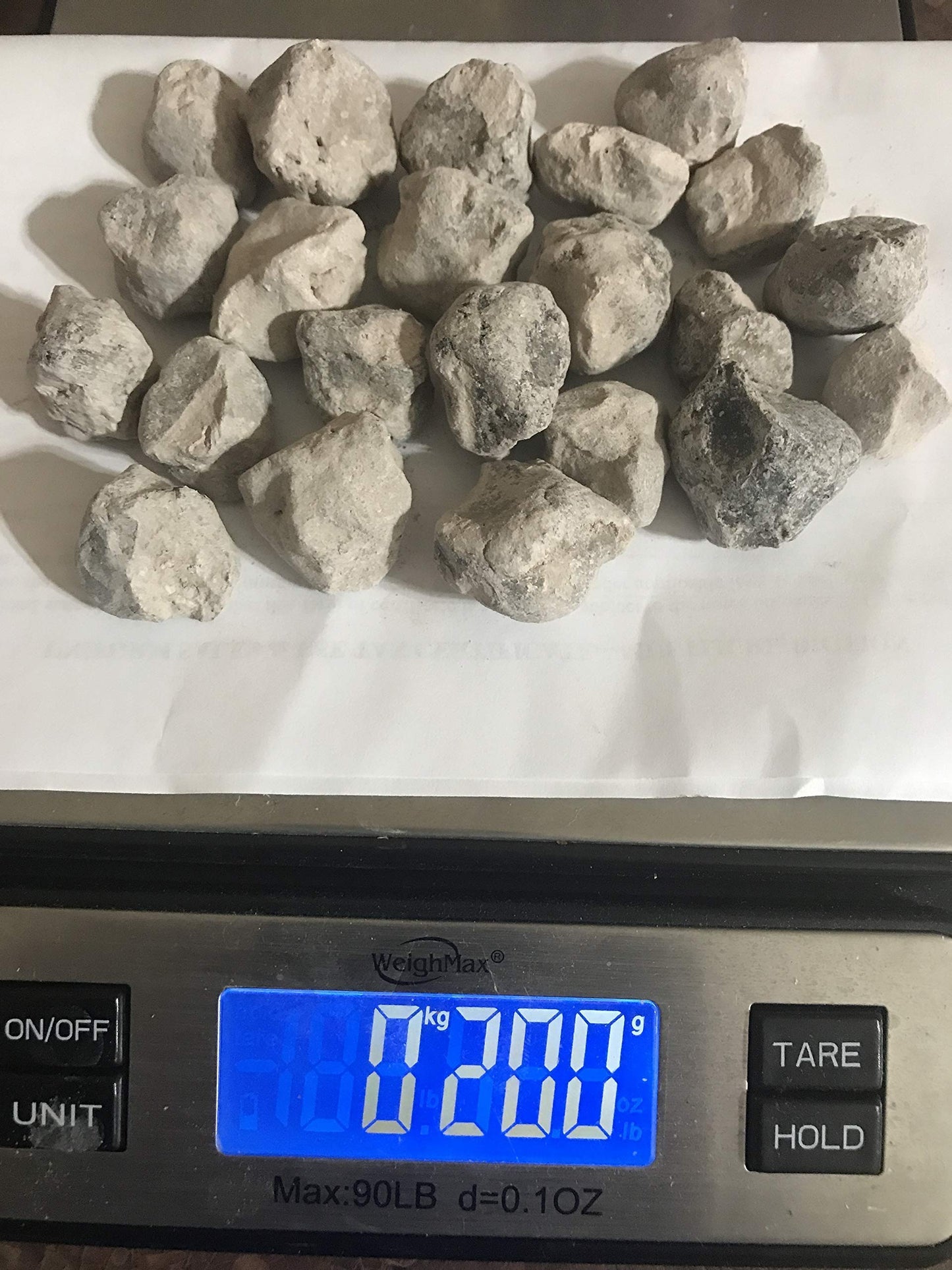 Nzu Edible Chalk - Salted, 200 gm (7.20 oz) - Perfect for Creative Uses