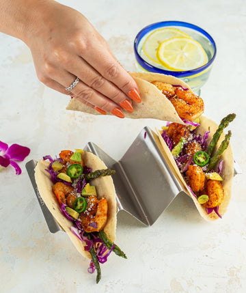 Maria & Ricardos KETO Tortillas, Almond Everything Seasoning, Low Carb, Gluten Free, 6 Count (Pack of 4)