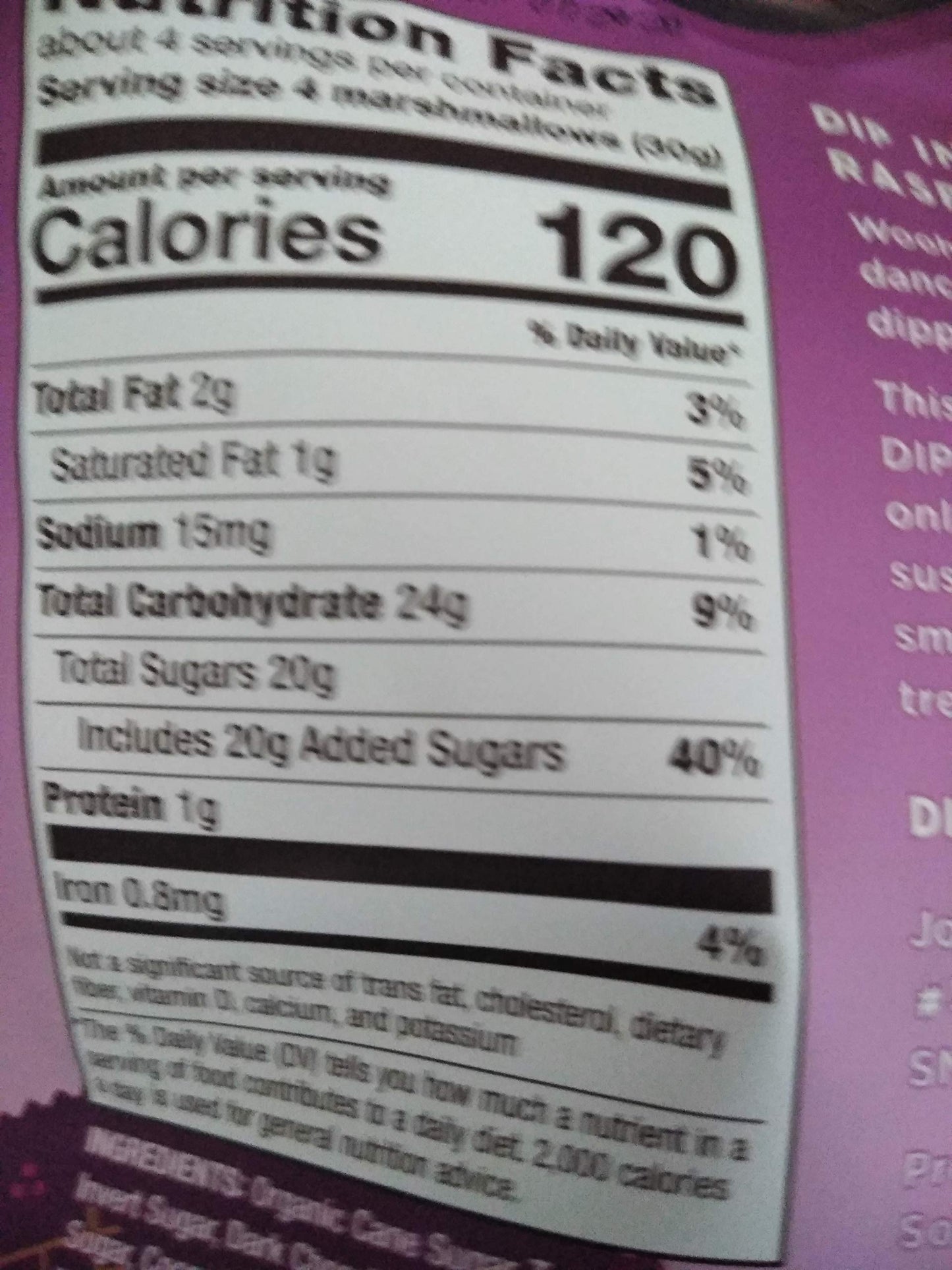 Smashmlw Drk Choc Raspbr ( 10 X 4.5 Oz )
