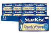 Starkist Chunk White Albacore Tuna In Water, 12 Oz, Pack Of 12