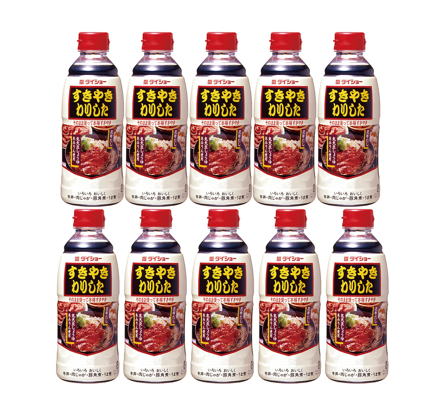 Daisho Japanese Sukiyaki Warishita Hotpot Sauce - 21.16 fl oz (1CT, 10bottles) (10 bottle)