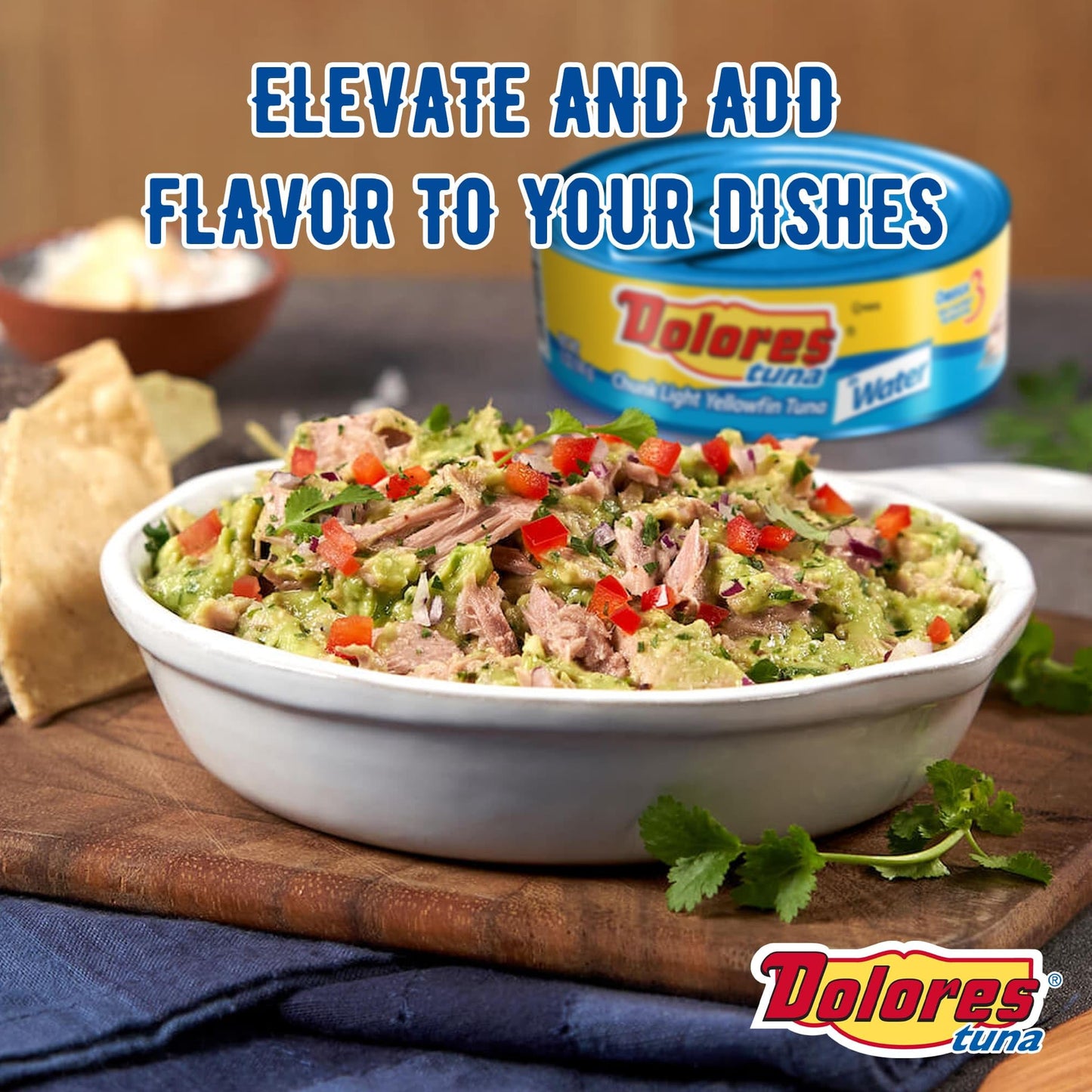 Dolores Tuna Chunk Light Yellowfin Tuna In Water, 5Oz Canned Tuna (Pack Of 1)