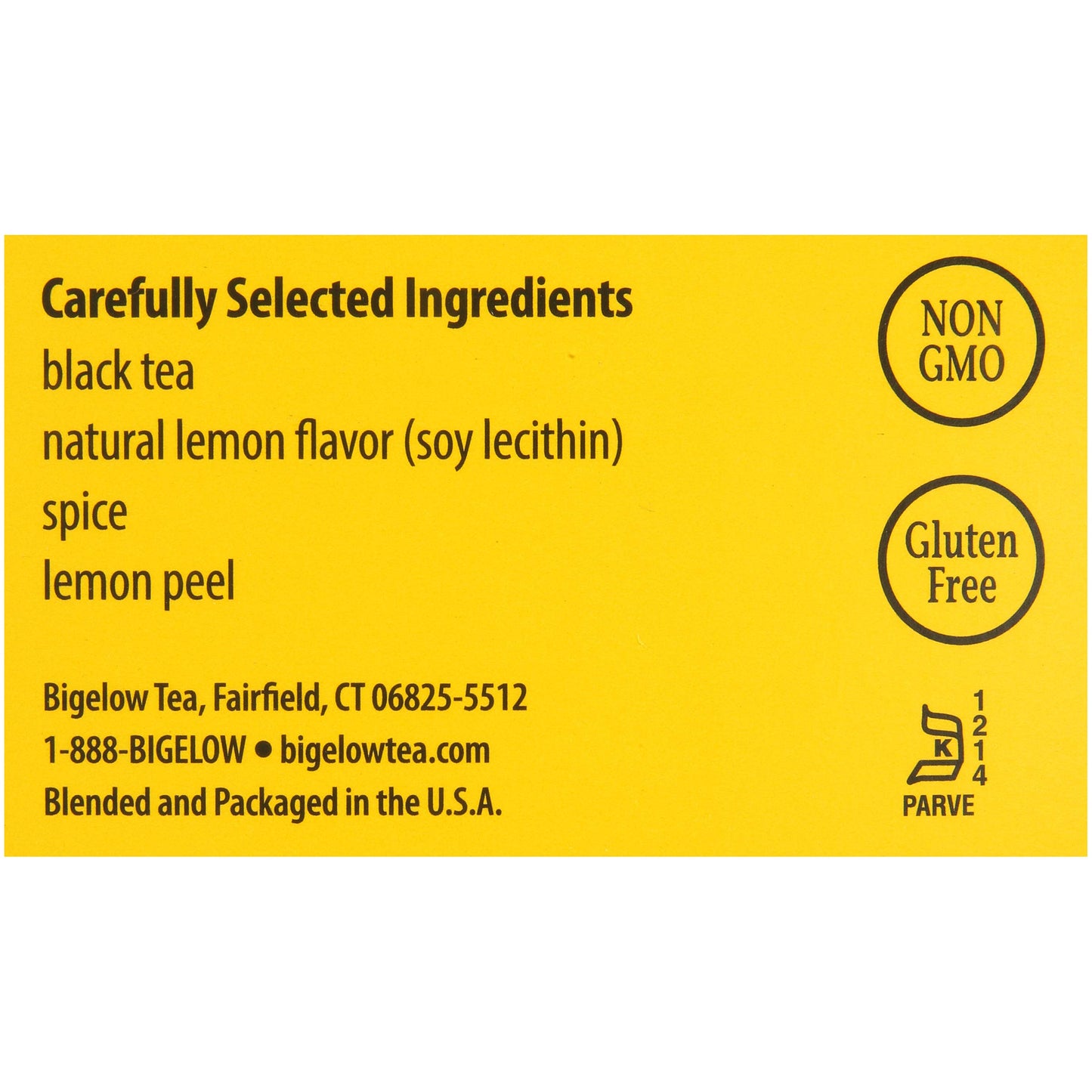 Bigelow Lemon Lift Black Tea Bags 28 Count (Pack Of 1) Lemon Flavored Black Tea Naturally & Artificially Flavored