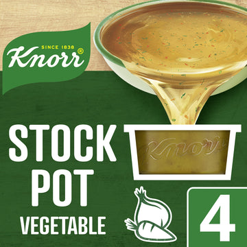 Knorr Vegetable Stock Pot, 4 X 28 G