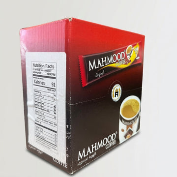 Mahmood Coffee Original 24 Sticks 432g - Instant Turkish Coffee Mix