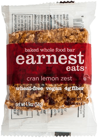Earnest Eats Bar Cran Lemon Zest (12X1.9Oz)