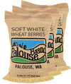 Soft White Wheat Berries | 15 Lbs | Family Farmed In Washington State | 100% Desiccant Free | Non-Gmo Project Verified | 100% No