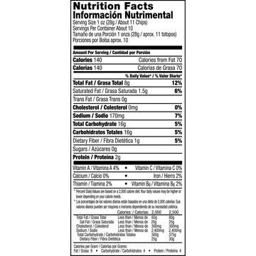 Doritos Tortilla Chips, Tapatio, 9.75 oz