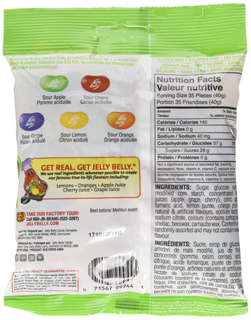 Jelly Belly Sours 7 Ounce
