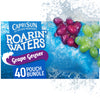 Capri Sun Roarin' Waters Grape Ready-To-Drink Juice (40 Pouches, 4 Boxes Of 10)