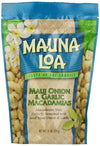 Mauna Loa Macadamias, Maui Onion & Garlic, 11-Ounce Packages