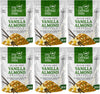 MyCerealMix Sugar Free Vanilla Almond Granola - 6 Pack (144oz Total) - Vegan, Gluten Free - Diabetic Friendly Breakfast Cereal -