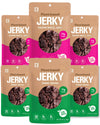 KPANTRY Vegan Jerky - Korean Classic & Bold & Spicy, Plant-Based, 1.35oz (Pack of 6), Non-GMO, Low-Fat, 150 Calories per