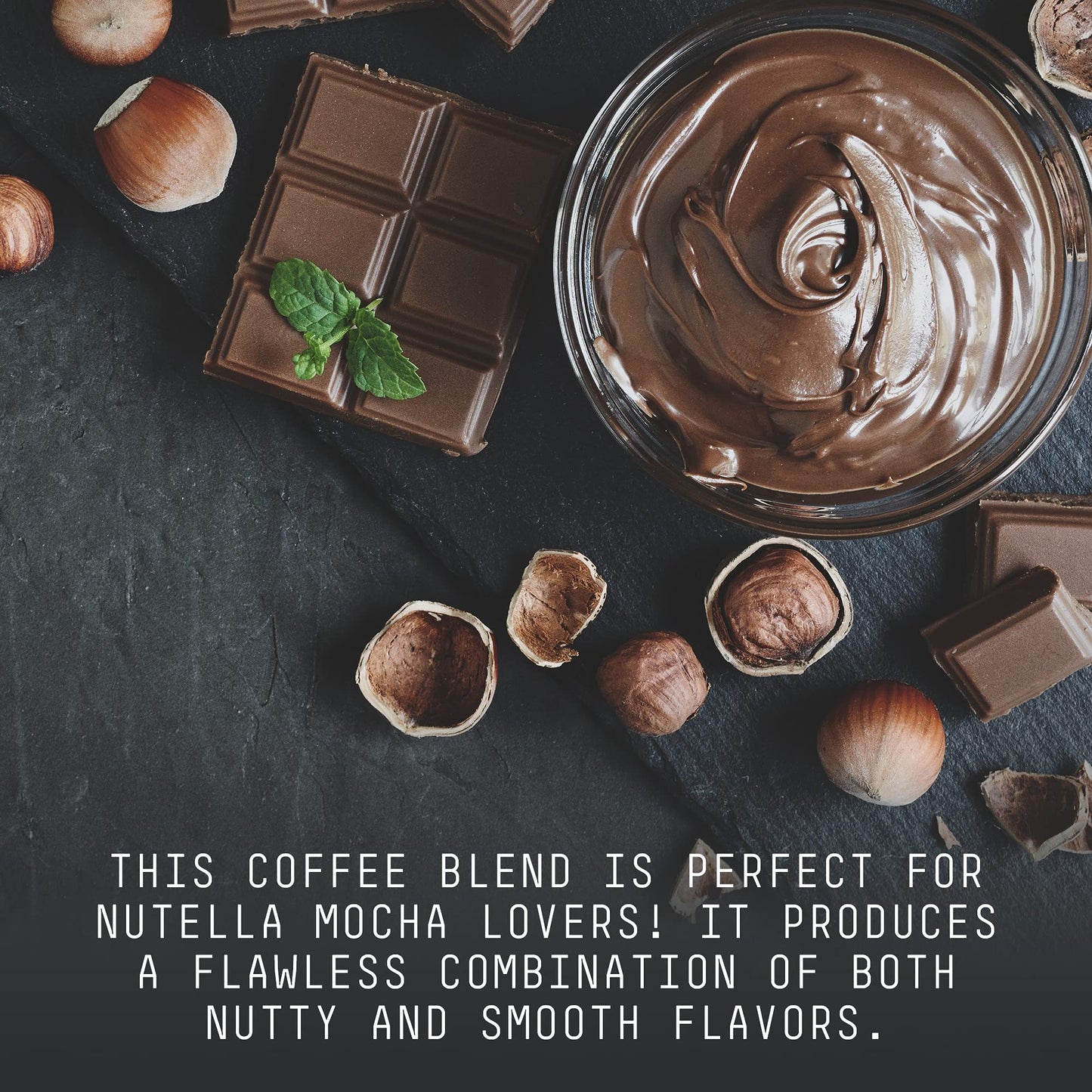 Stone Street Flavored Ground Coffee, Chocolate Hazelnut, Medium Roast, 16 Ounce