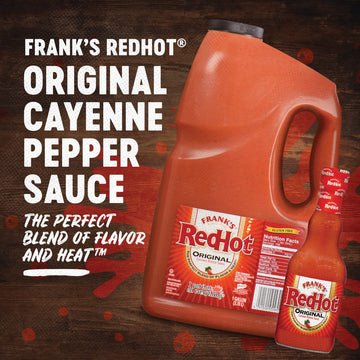 Frank's RedHot Original Hot Sauce - 12 Fl Oz (Pack of 12) - Perfect for Spicy Dishes and Recipes
