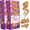 Nonni's THINaddictives Almond Thin Cookies - 6 Boxes Berry Blend Almond Cookies - Almond Cookie Thins w/Cranberries Blueberries