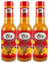 JcS Hot Scotch Bonnet Pepper Sauce (Pack of 3) 5 oz Jars
