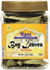 Rani Bay Leaf (Leaves) Whole Spice Hand Selected Extra Large 1.4Oz (40G) Pet Jar ~ All Natural | Gluten Friendly | Non-Gmo | Kosher | Vegan | Indian Origin (Tej Patta)
