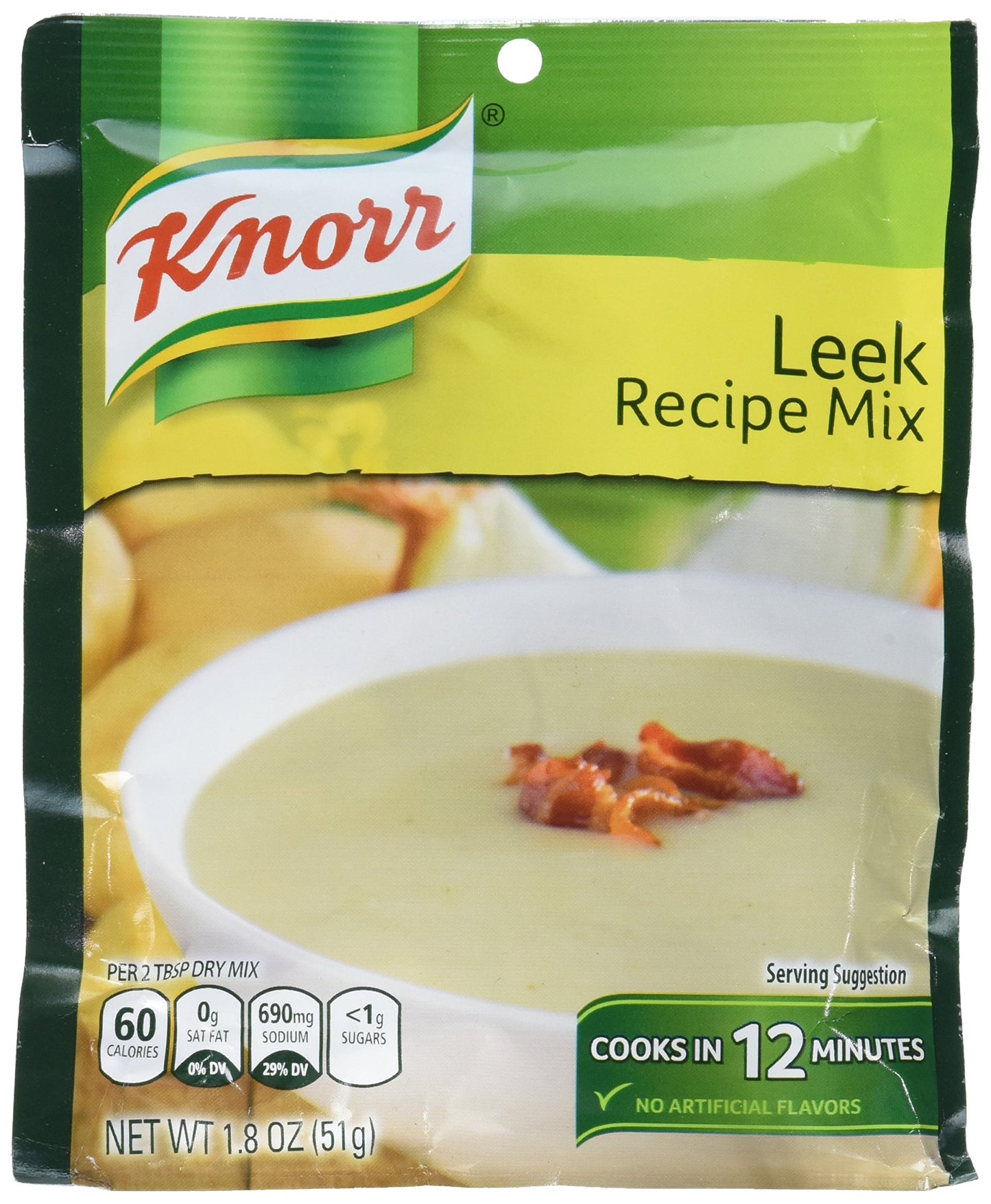 Knorr Leek Recipe Mix, 1.8 Oz (Pack Of 3)